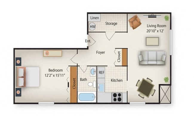 Floorplan - Wakefield Terrace