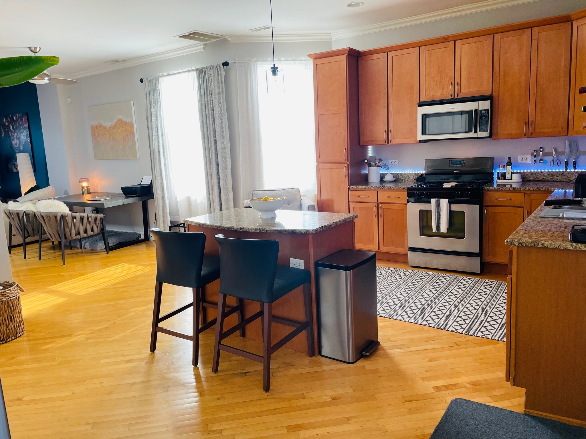 Generous kitchen - 1618 S Washtenaw Ave