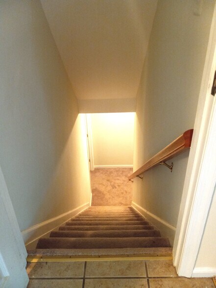Heading to basement - 6146 Franconia Station Ln
