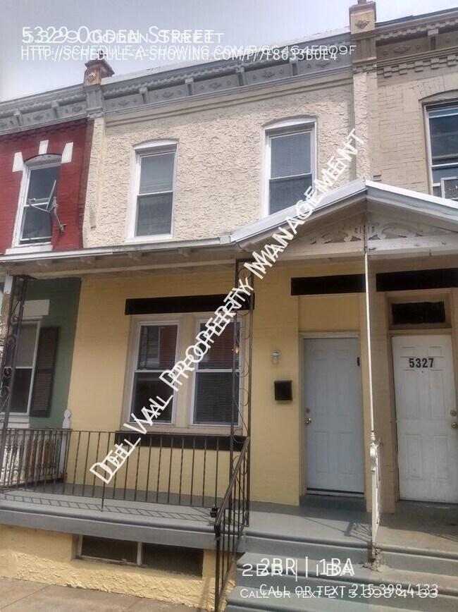 Nicely Renovated 2Bdrm 2story Row Home F... 5329 Ogden St Philadelphia PA 19139 Apartment