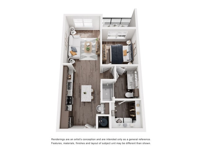 1 Bed/1 Bath - Arella on Jones