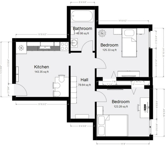 Building Photo - Affordable 2BR  Unit Near University Action