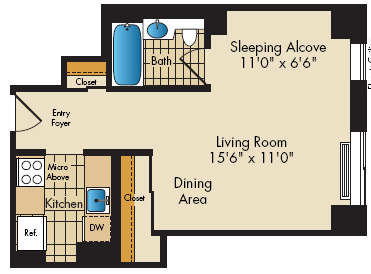 Floorplan - The Sagamore