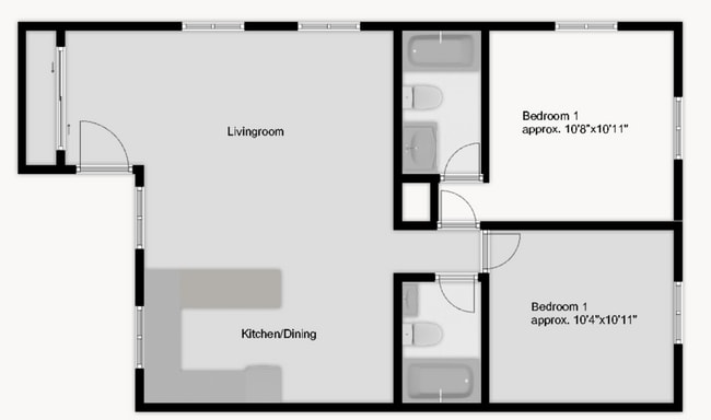Building Photo - Upstairs 2BD Apartment Home! Great PB Location! Garage! AC!