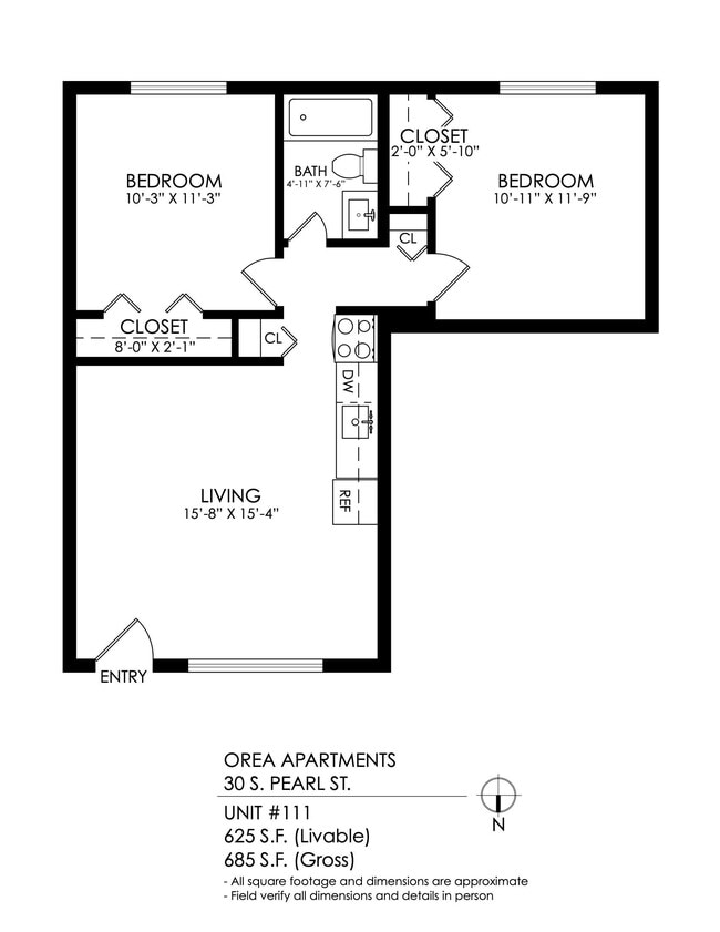 Floorplan - Orea Apartments
