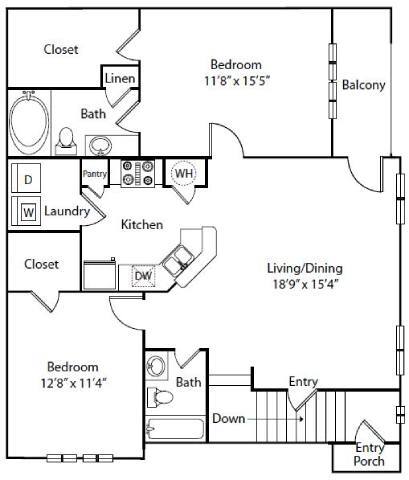 Floorplan - The Villas at Shadow Creek