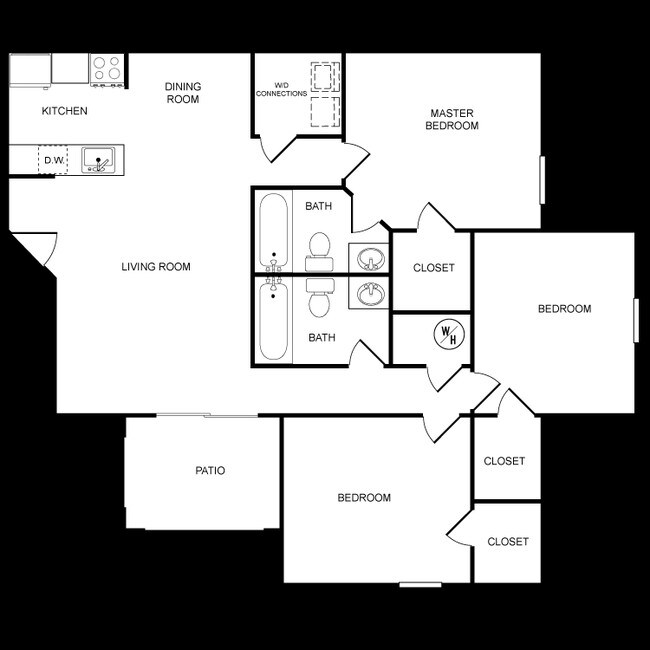 3BR/2BA - Crestmore Village