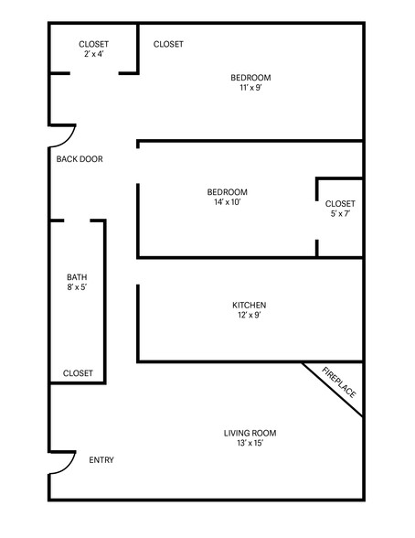 General floor layout - 2500 Aldrich Ave S