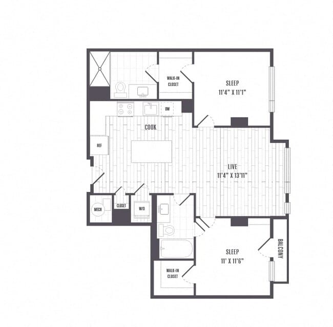 Floorplan - The Lindley