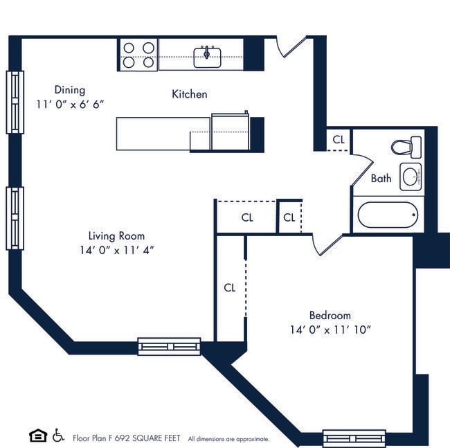 Floorplan - Kips Bay Court