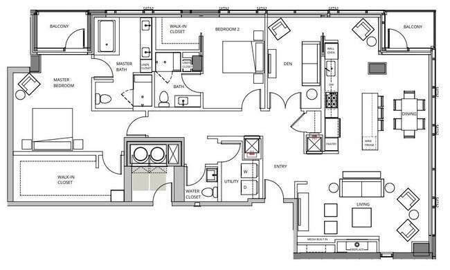 Floorplan - West Edge