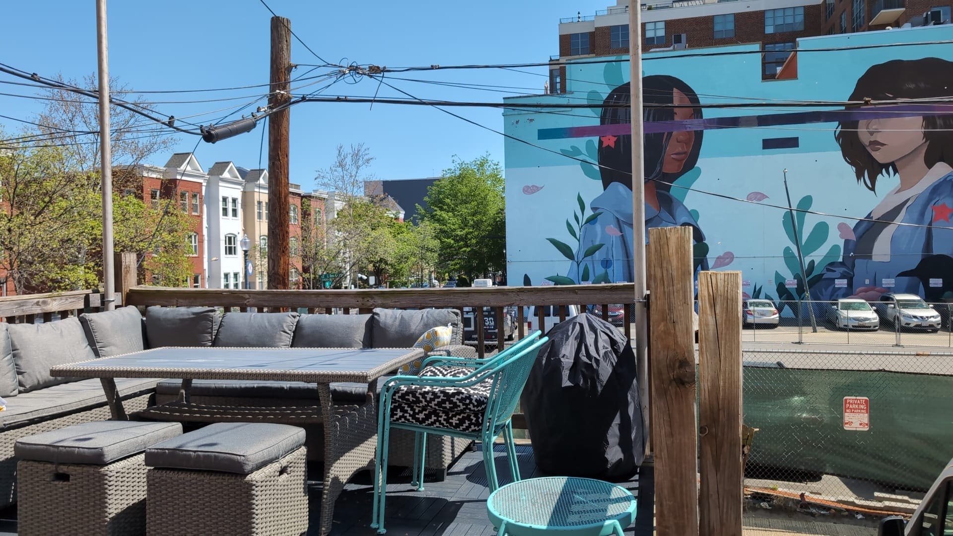 View From Back Deck - 2033 13th St NW