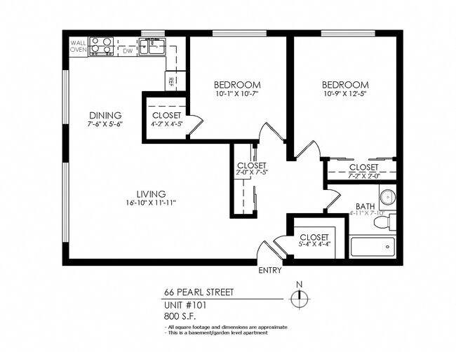 Floorplan - 66 Pearl