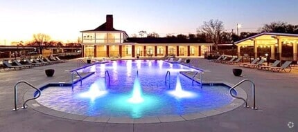 3000 SF Resort Pool - Clear Creek Springdale Apartments