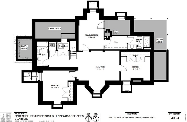 Floorplan - Upper Post Flats