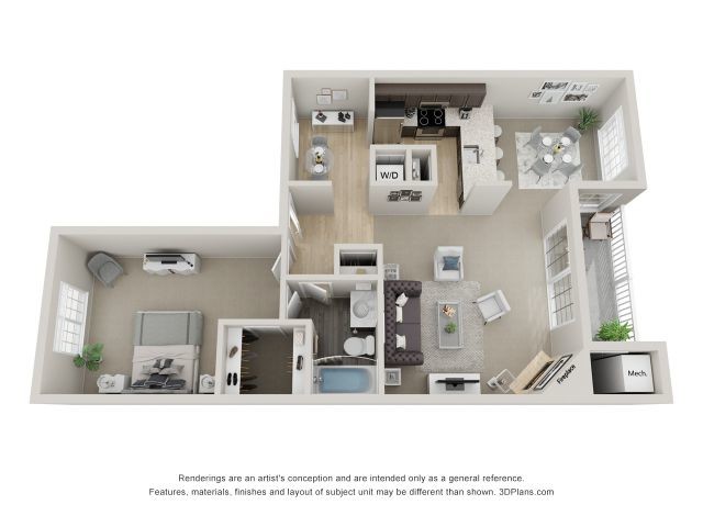 Floorplan - The Haven of Ann Arbor