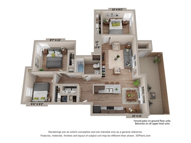Floorplan - Willow Tree Place