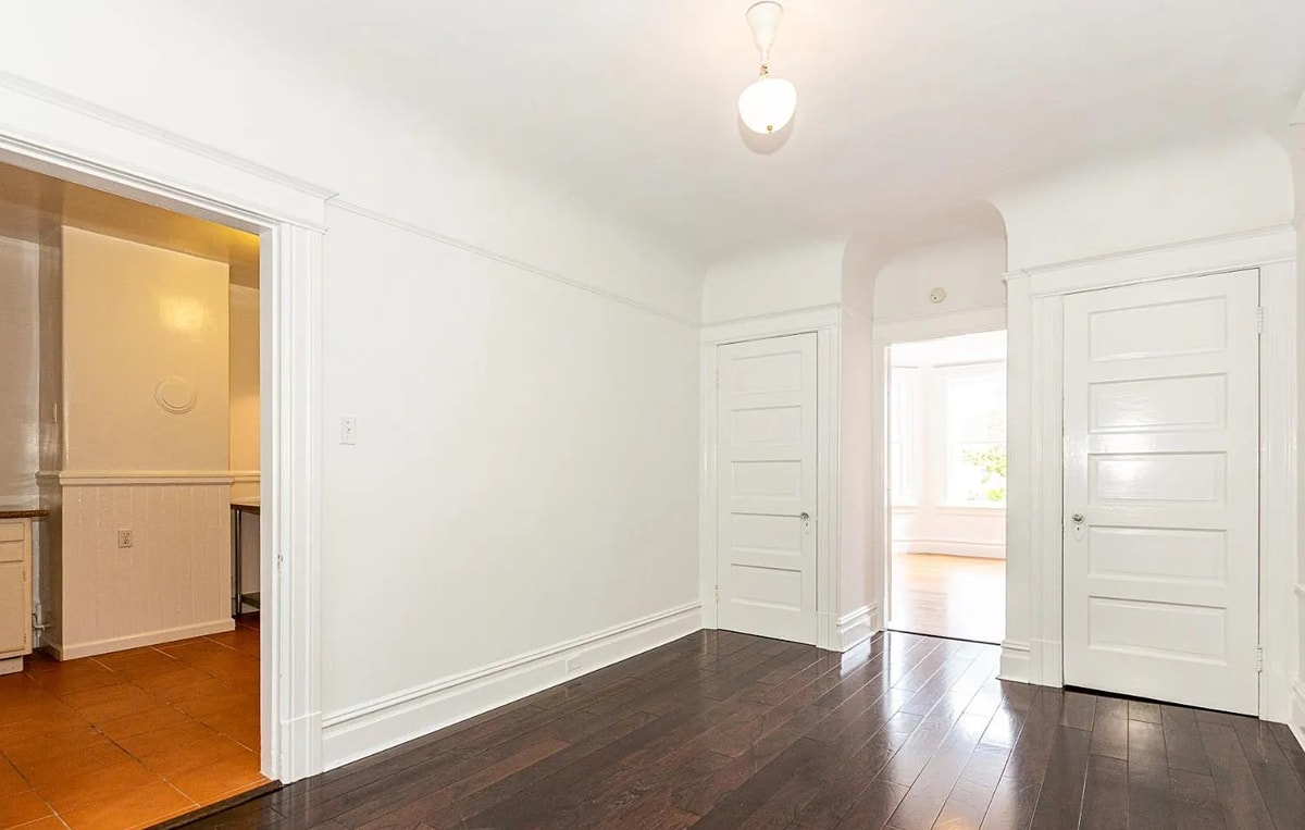 Bedroom facing living room - 12 28th St