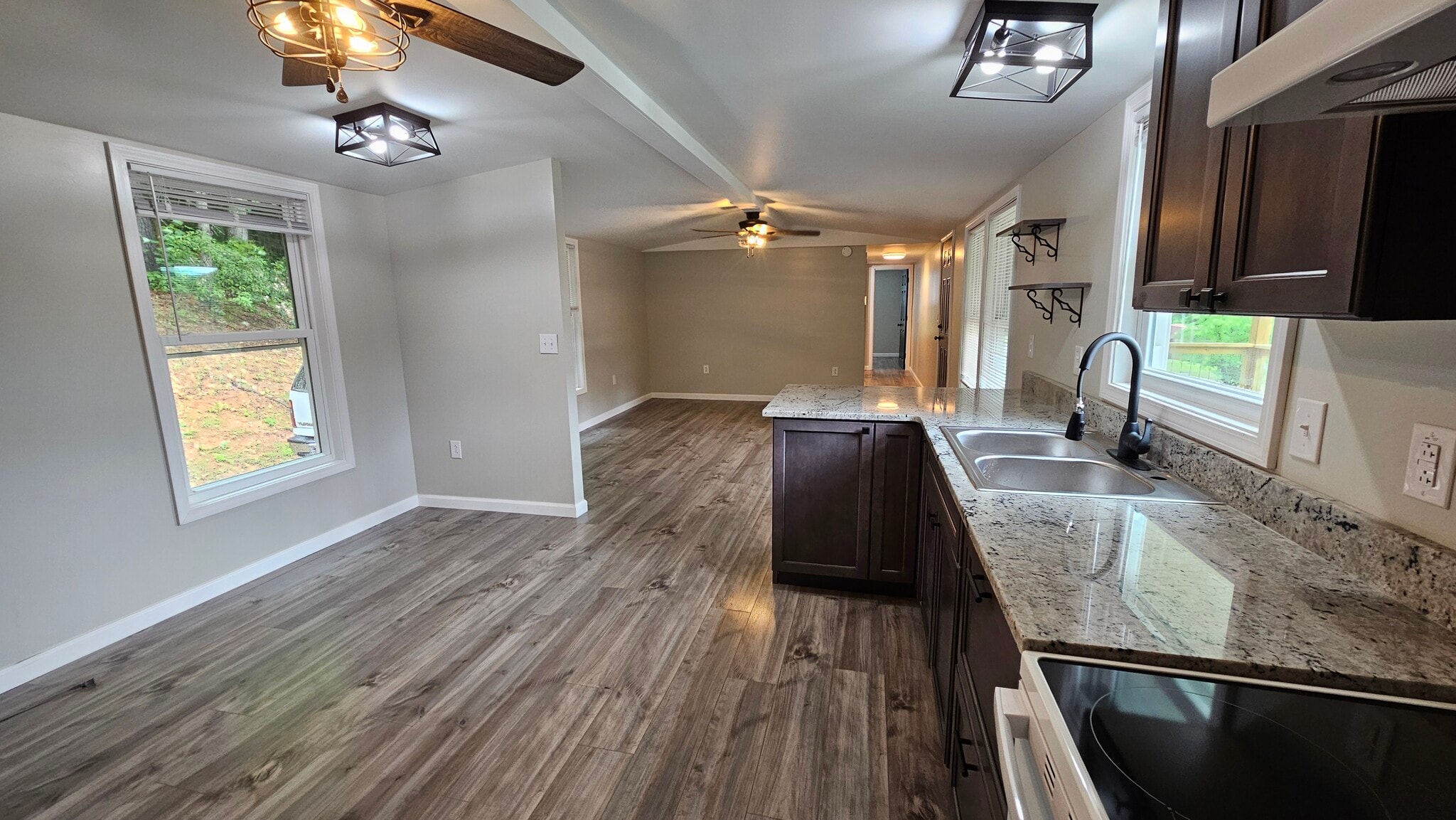 Kitchen Living open - 139 Ashley Ln
