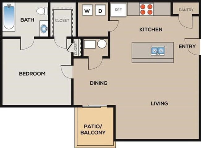 Floorplan - The Lily at West Ashley