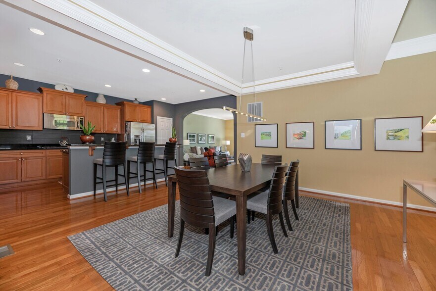 Dining room and kitchen - 2507 Mill Race Rd