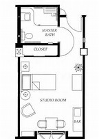 Floorplan - Chateau Nob Hill Apartments