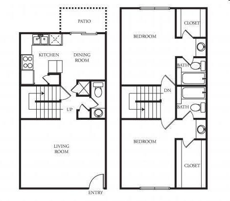 2BR/2.5BA - Belara