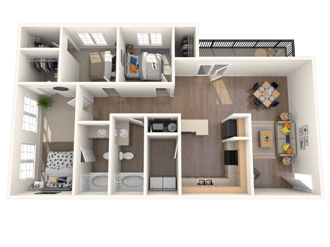 Floorplan - Mirador at Peachtree
