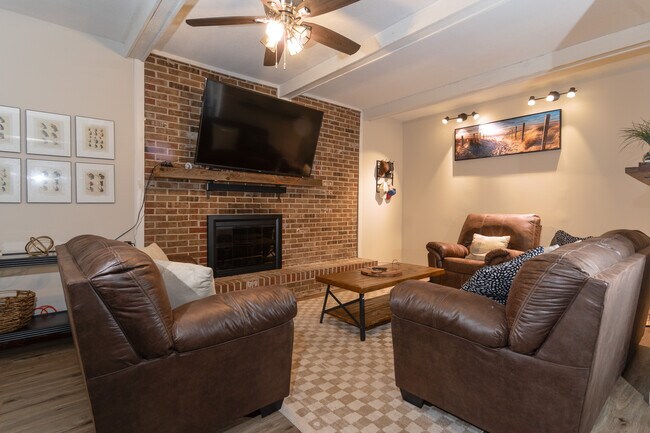 down stairs living area - 3387 Cedar Ln