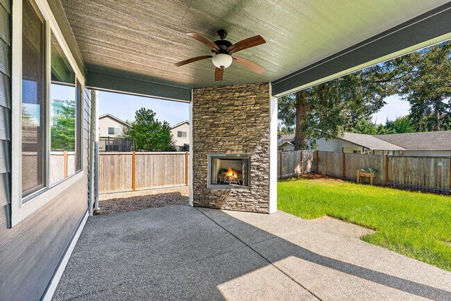 Building Photo - Modern 4-Bedroom Yelm Home with Covered Patio, Outdoor Fireplace & Office/Flex Space!