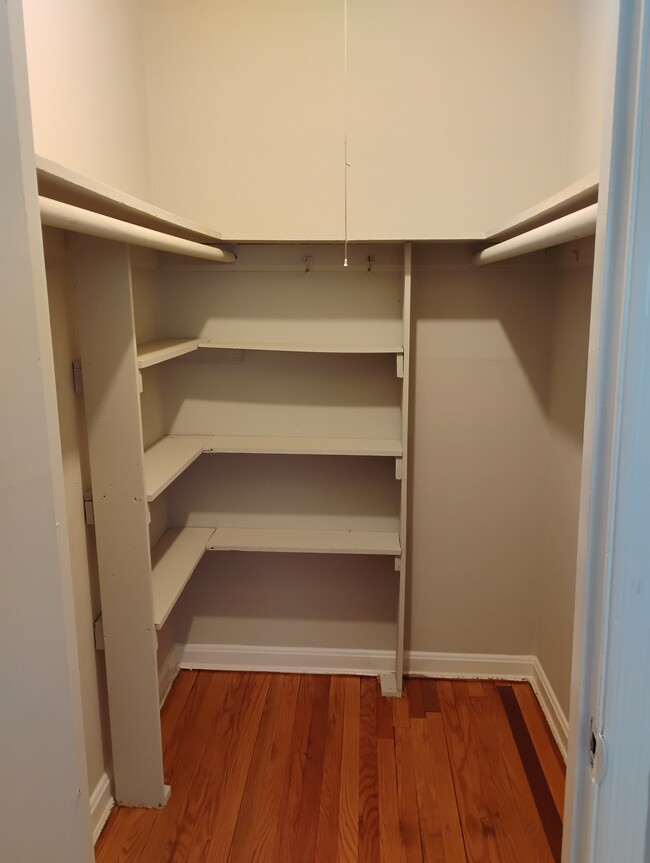 Master bedroom closet - 1711 Norton Rd