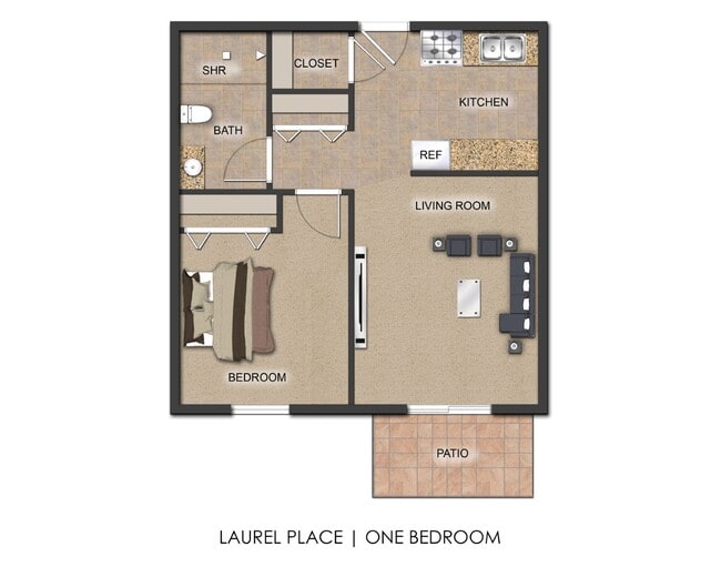Floorplan - Laurel Place Apartments