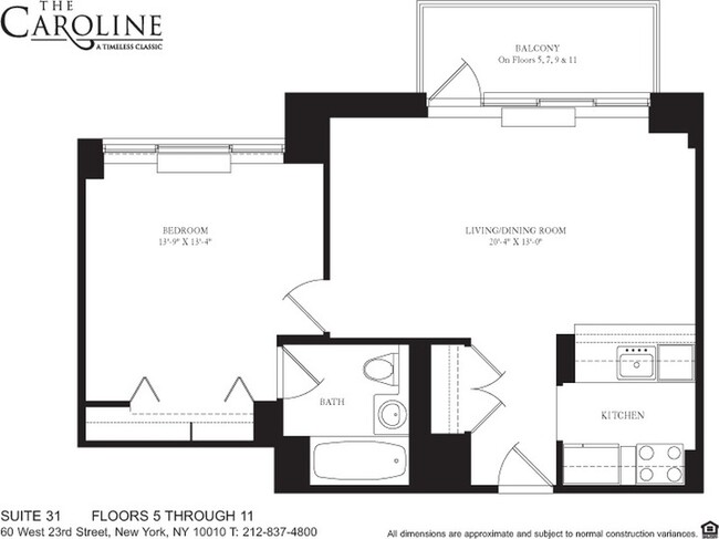 Floorplan - The Caroline