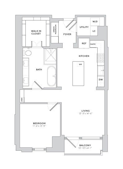 A2 (1x1) - Maple Terrace Residences