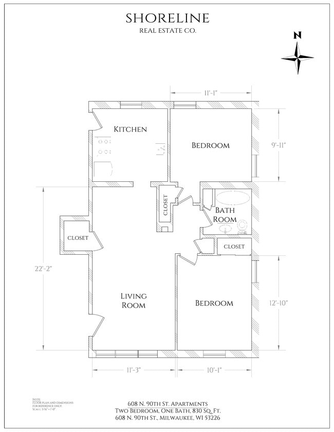 Floorplan - 608 N 90th St