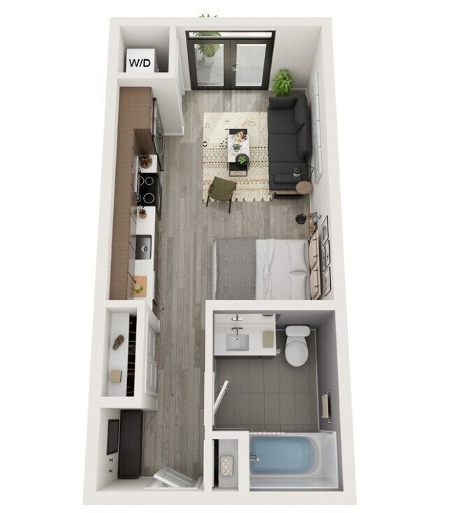 Floorplan - 4th and J