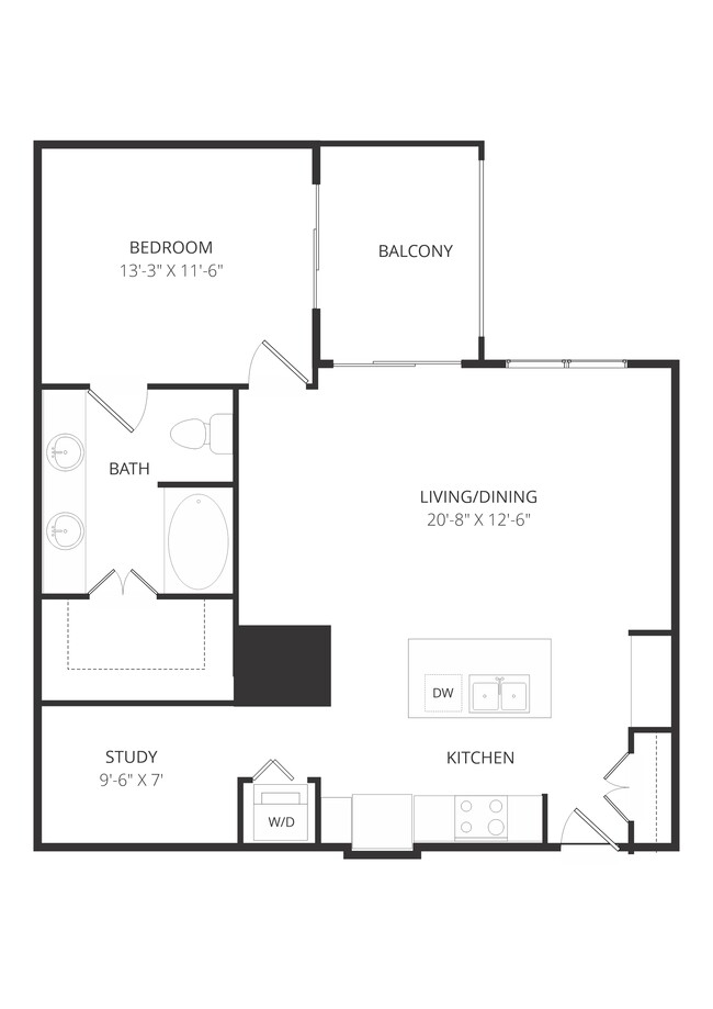 Floorplan - Arpeggio Apartments