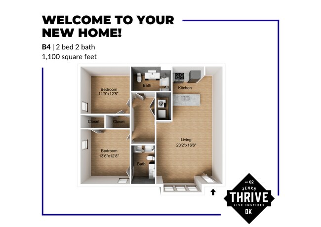 B4 Floor Plan - Thrive Jenks