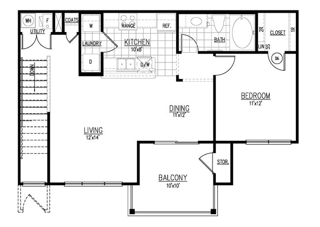 Floorplan - Maple Knoll Apartments