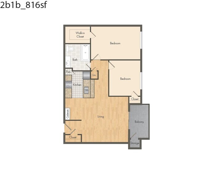 Floorplan - Timbercreek Apartments