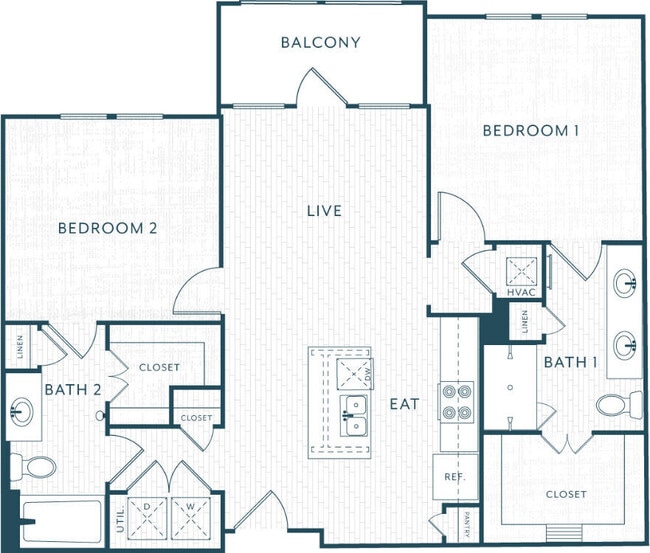 Floorplan - The Crawford at Grand Morton