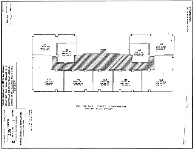 Eighth Floor - Floor Plan - 1001 Saint Paul