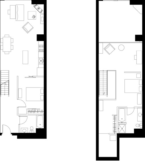 2BR/2BA - 683 Brannan St Loft Apartments