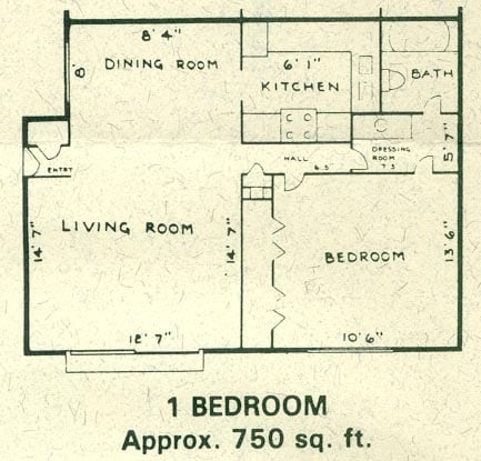 1BR/1BA - Regency Park Apartments