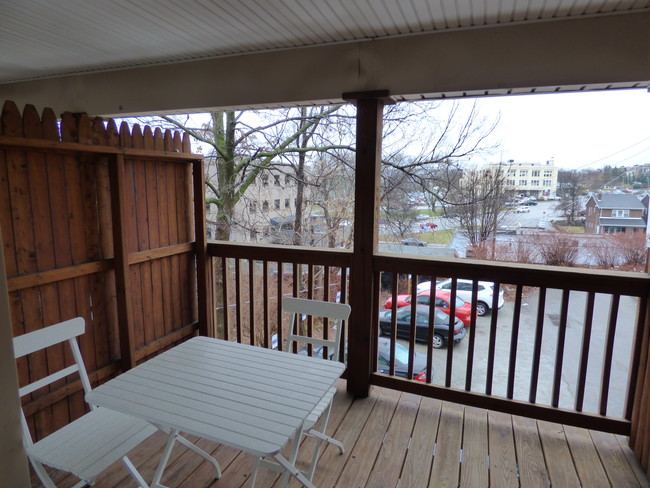 Private deck area - 368 McKee Pl