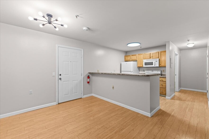 Kitchen and Front Door - 340 Hildred Dr