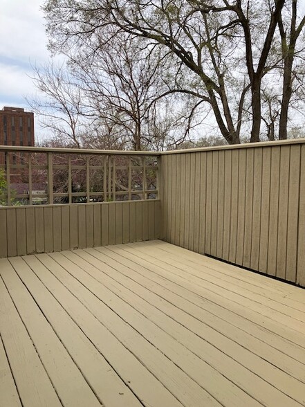 Private deck - 916 N Church St