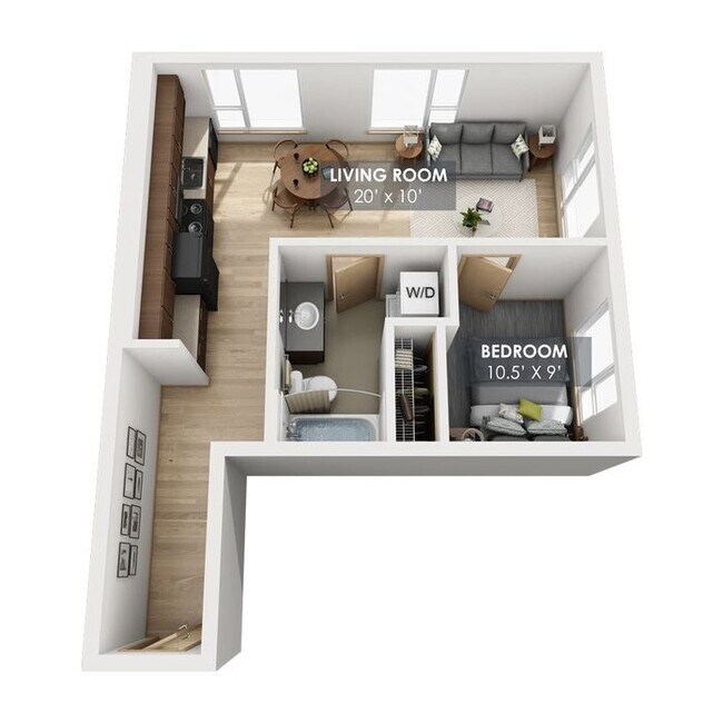 Floorplan - Boxcar South Lake Union