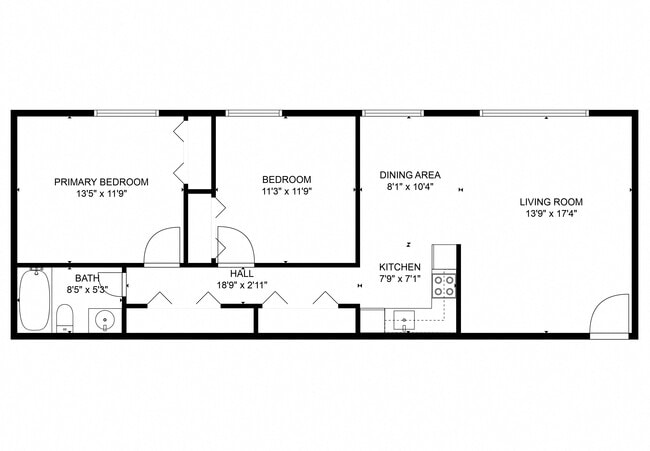 Floorplan - Greenway Apartments