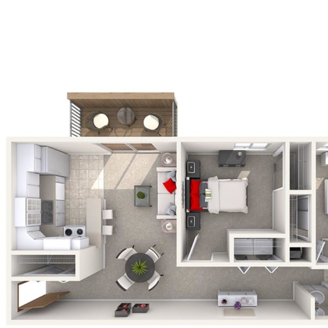 Floorplan - Glenwood Apartments